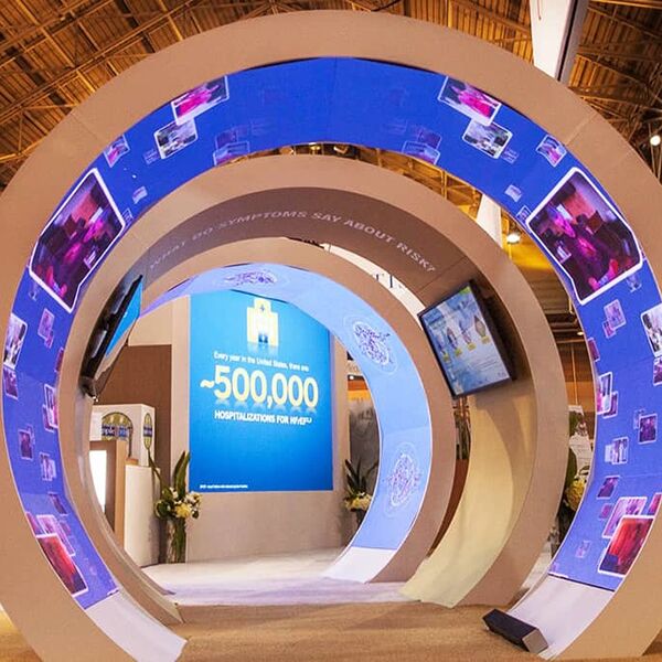 P2 Flexible LED Screen Rental 2 P2 Flexible LED Screen Rental - Image 2