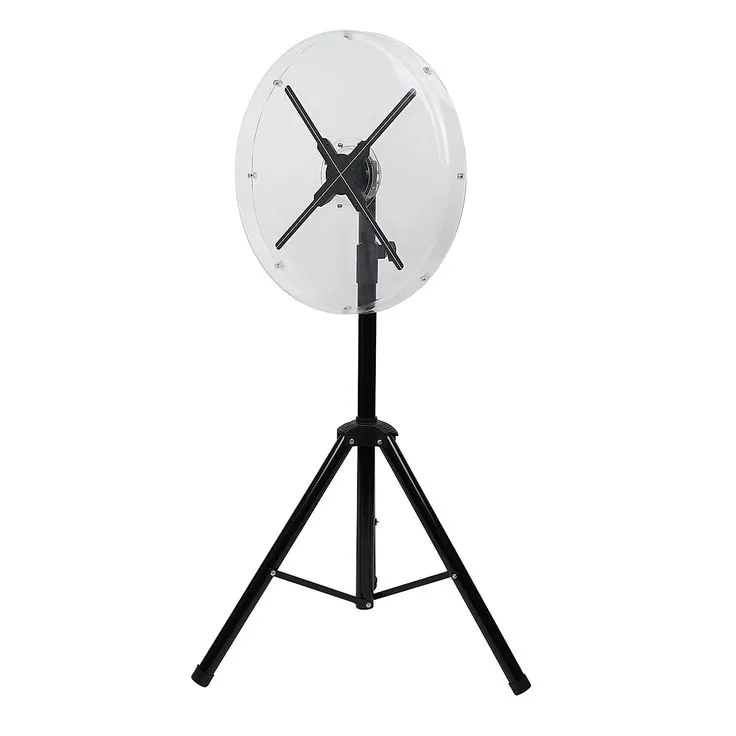 3D Hologram Advertising Fan 1 hologram
