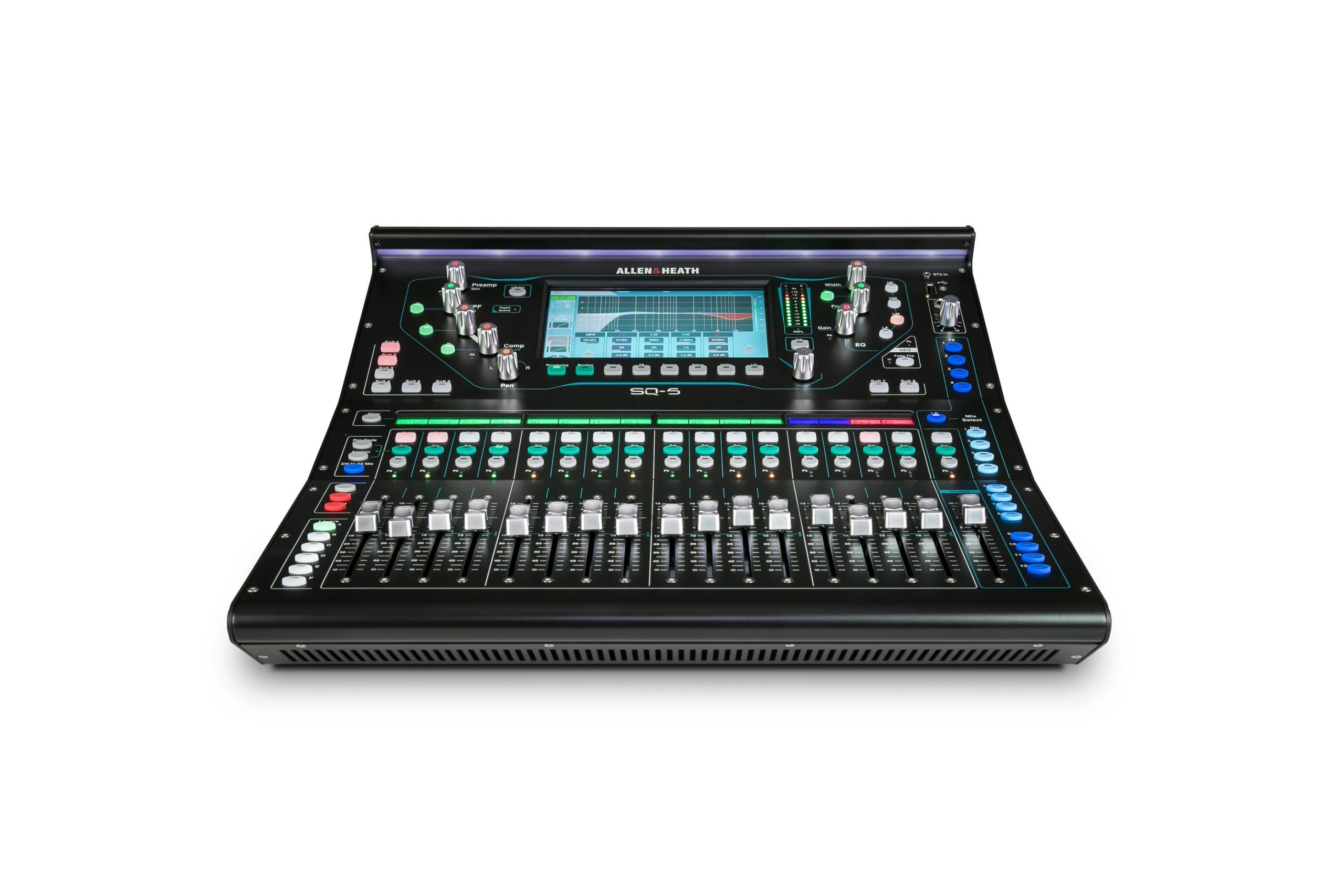 Allen & Heath SQ5 64 Channel Digital Mixer Rental 1 Allen & Heath SQ5 64 Channel Digital Mixer Rental