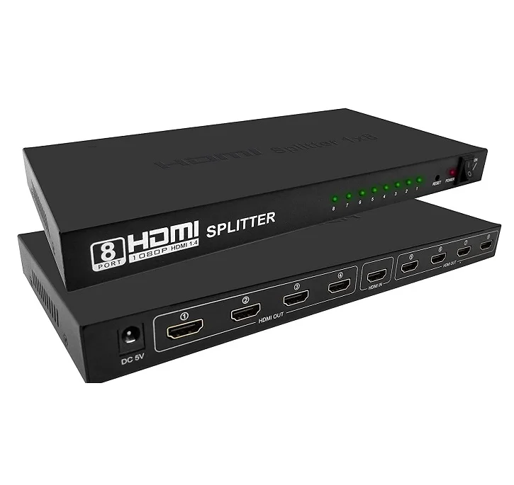HDMI 1 in 8 Out Splitter 1 HDMI 1 in 8 Out Splitter