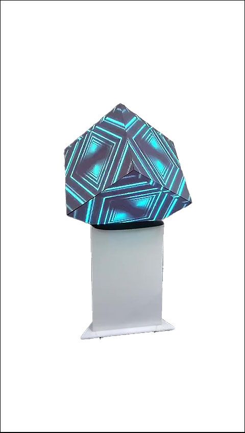 LED Cube Launching Gimmick 1 LED Cube Launching Gimmick