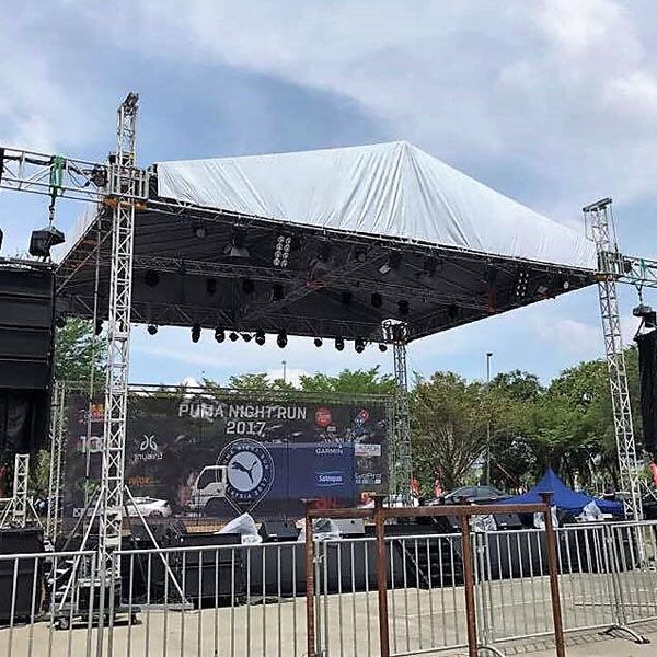 Rooftop Stage Truss System Rental 2 Rooftop Stage Truss System Rental - Image 2
