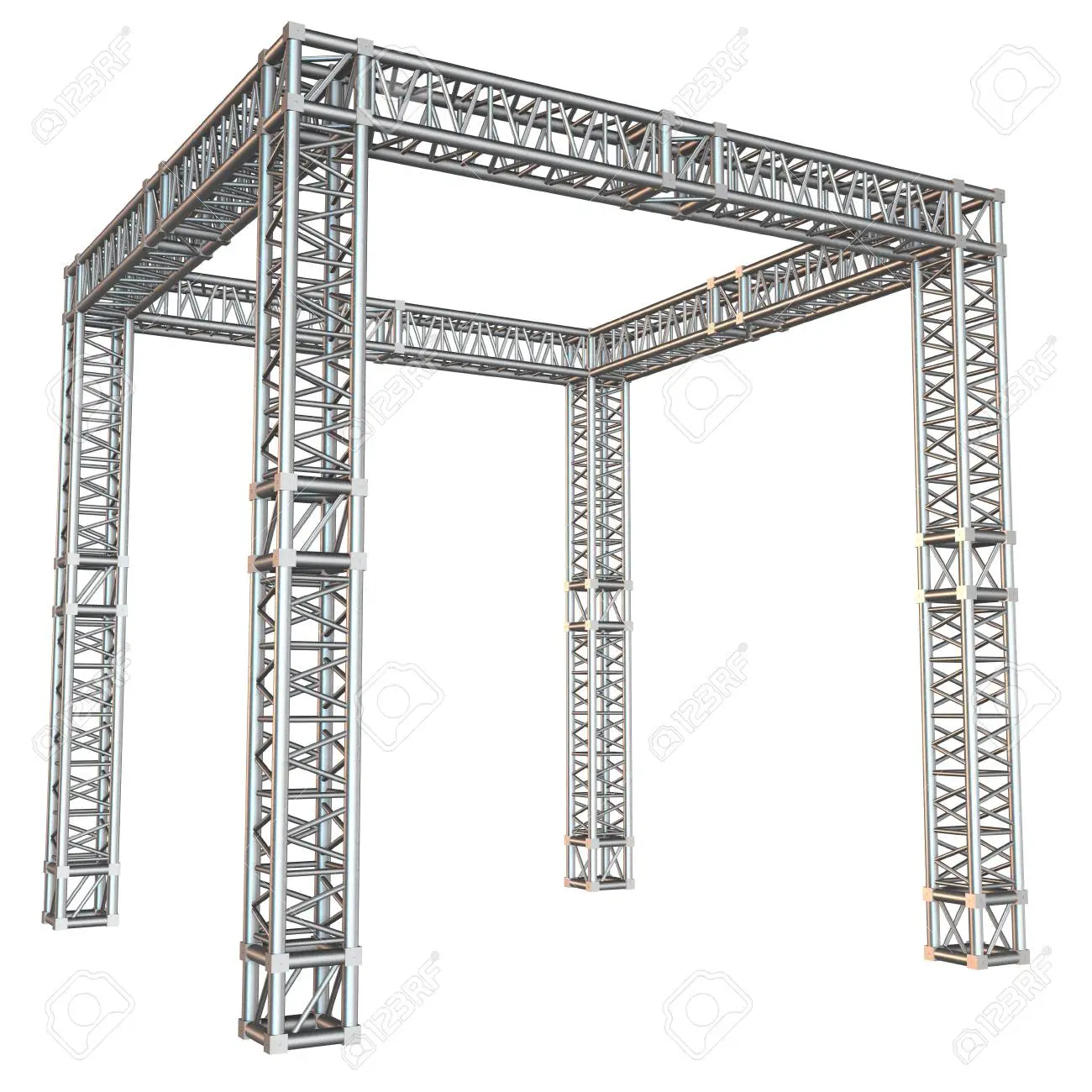 Rooftop Stage Truss System Rental 1 Rooftop Stage Truss System Rental