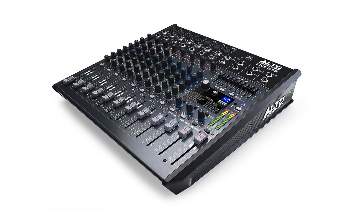 Alto Live 1202 12 Channel Mixer Rental 1 Alto Live 1202 12 Channel Mixer Rental