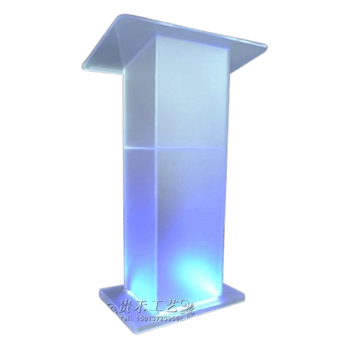 Square Palm Light Podium 1 podium