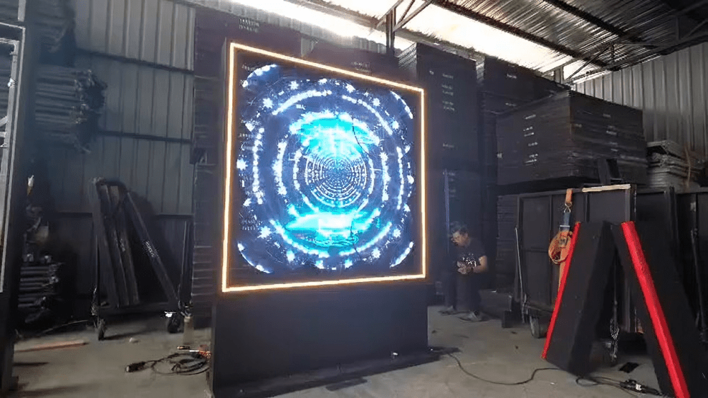 3D Holographic Fan Wall 1 holographic